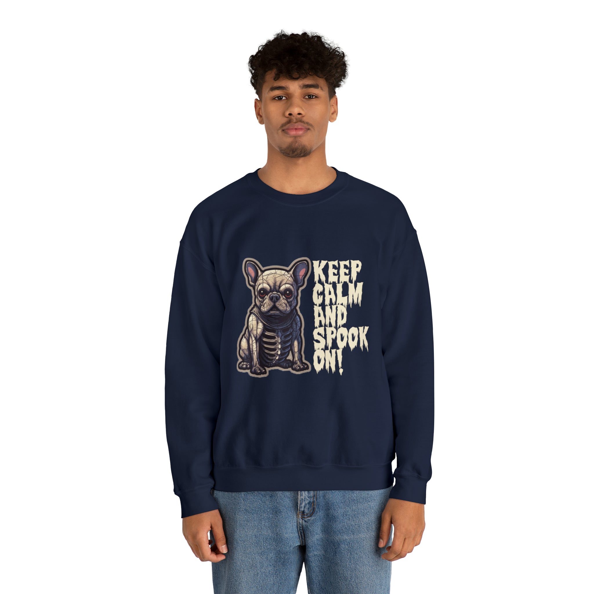 French Bulldog Halloween Pet Parent Pullover for Frenchie Fans-fadou