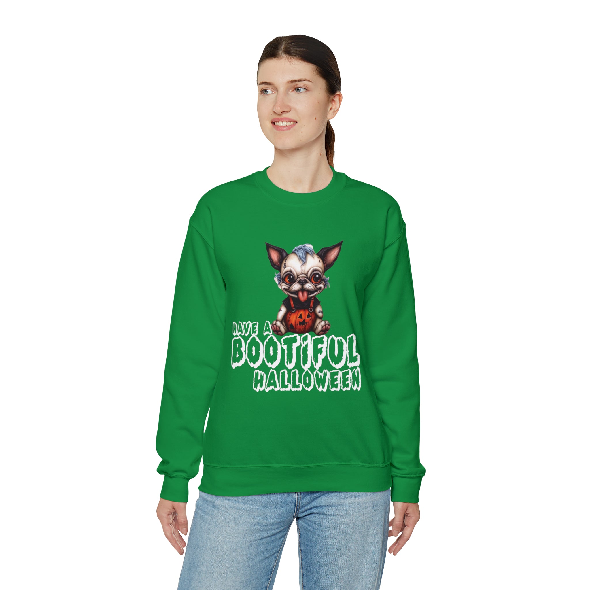 Unisex Halloween Pet Parent Pullover for Frenchie Enthusiasts-fadou