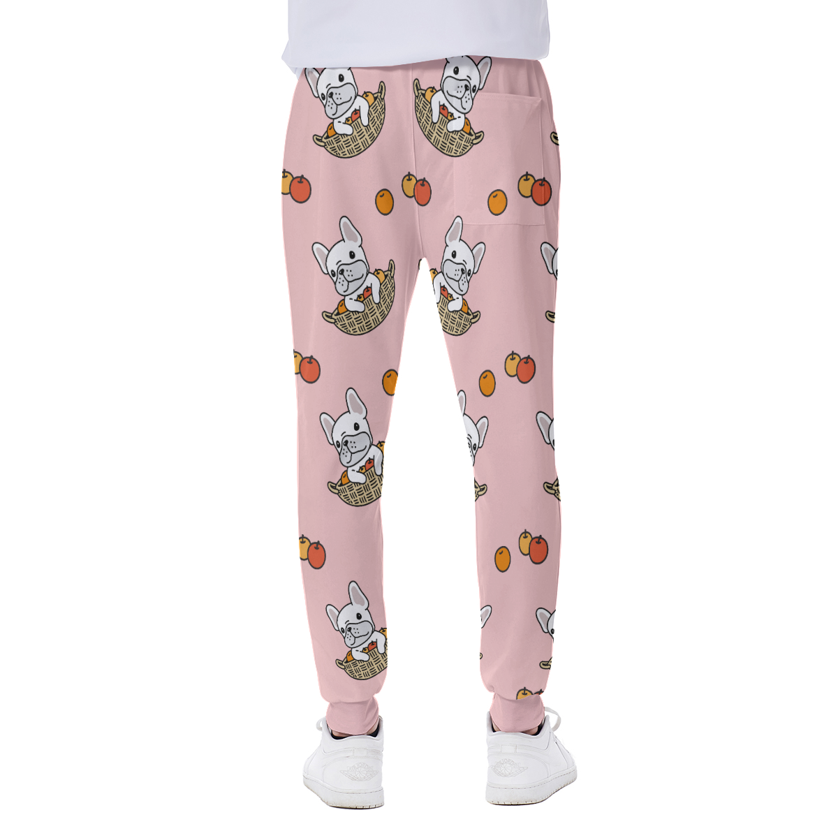 French Bulldog Casual Sweatpants for Frenchie Enthusiasts-fadou