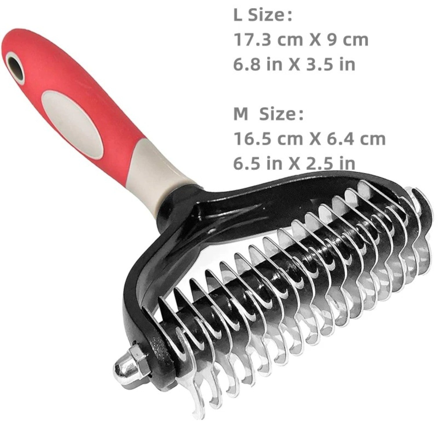 Combix French Bulldog Grooming Brush for Short-Nosed Dogs-fadou