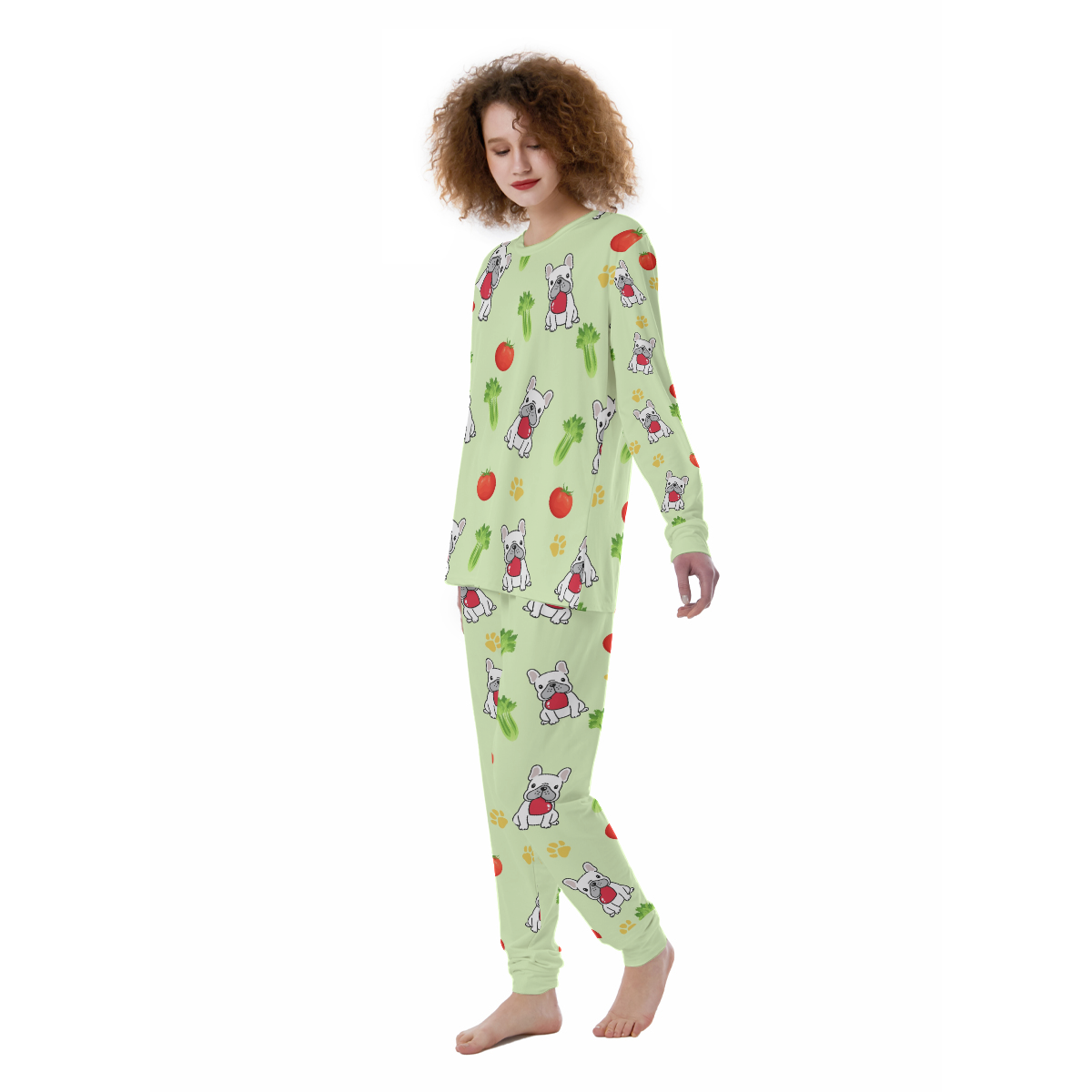 MINNIE French Bulldog Cozy Pajama Set for Dog Park Days-fadou