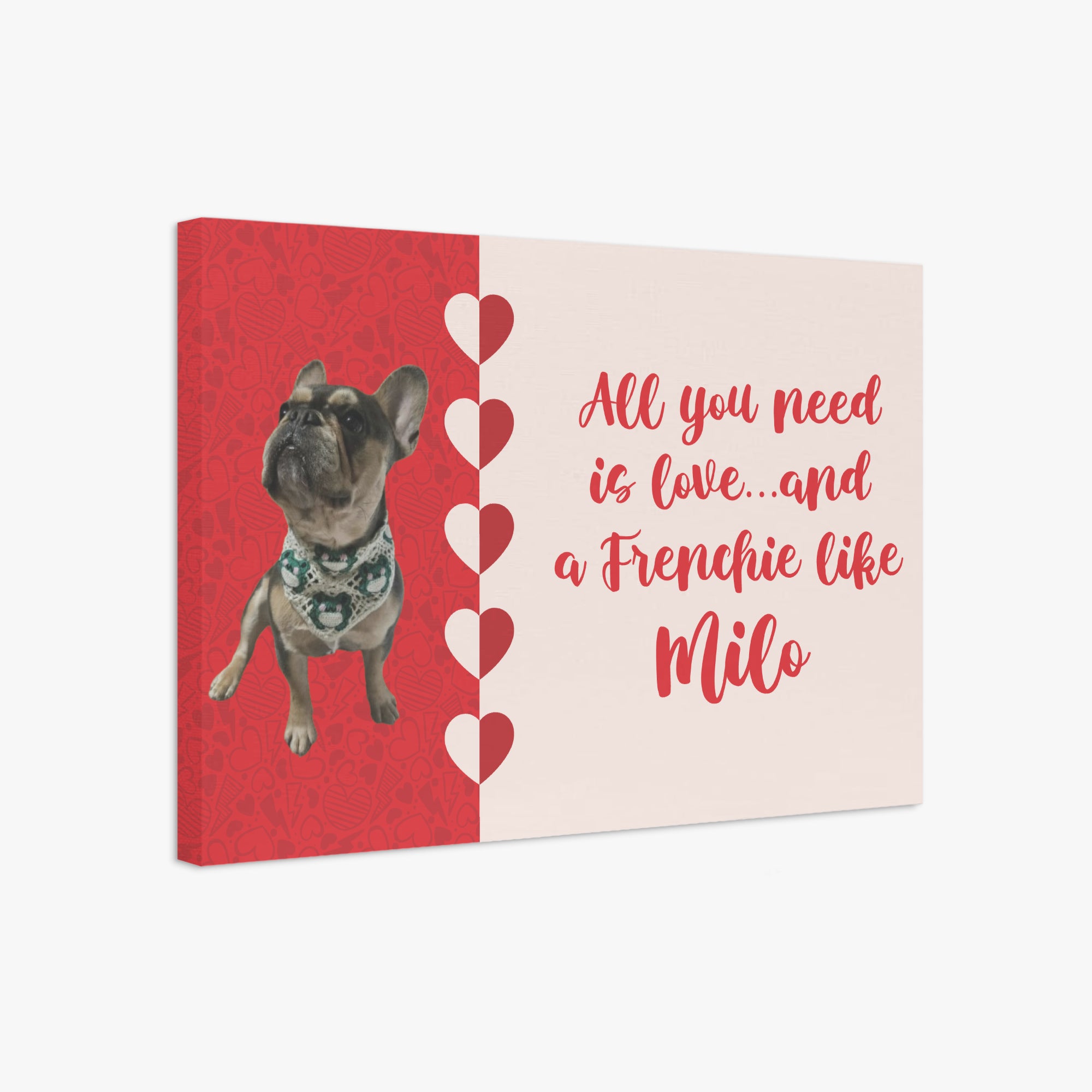 Frenchie Personalized Framed Poster for Dog Moms & Dads-fadou