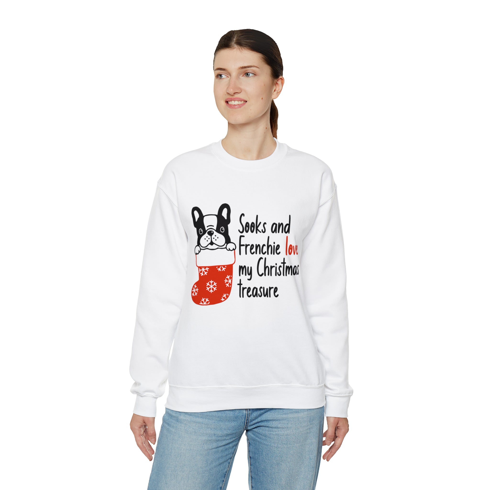 Willow French Bulldog Pet Parent Pullover for Frenchie Fans-fadou