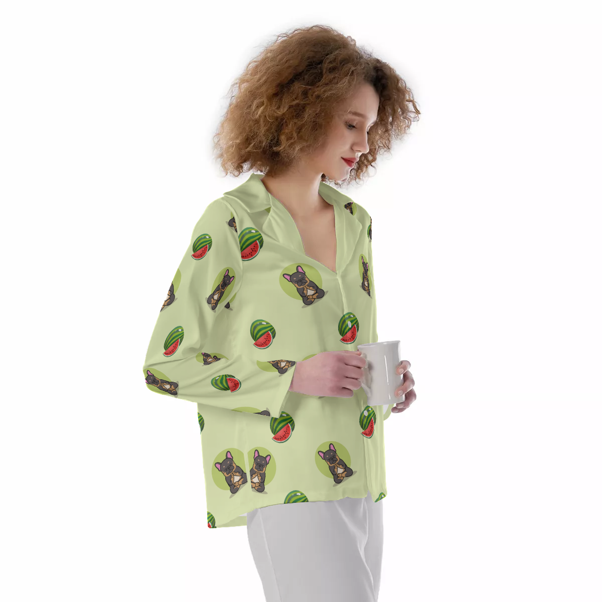 BELLA French Bulldog Loungewear Set for Dog Moms & Dads-fadou