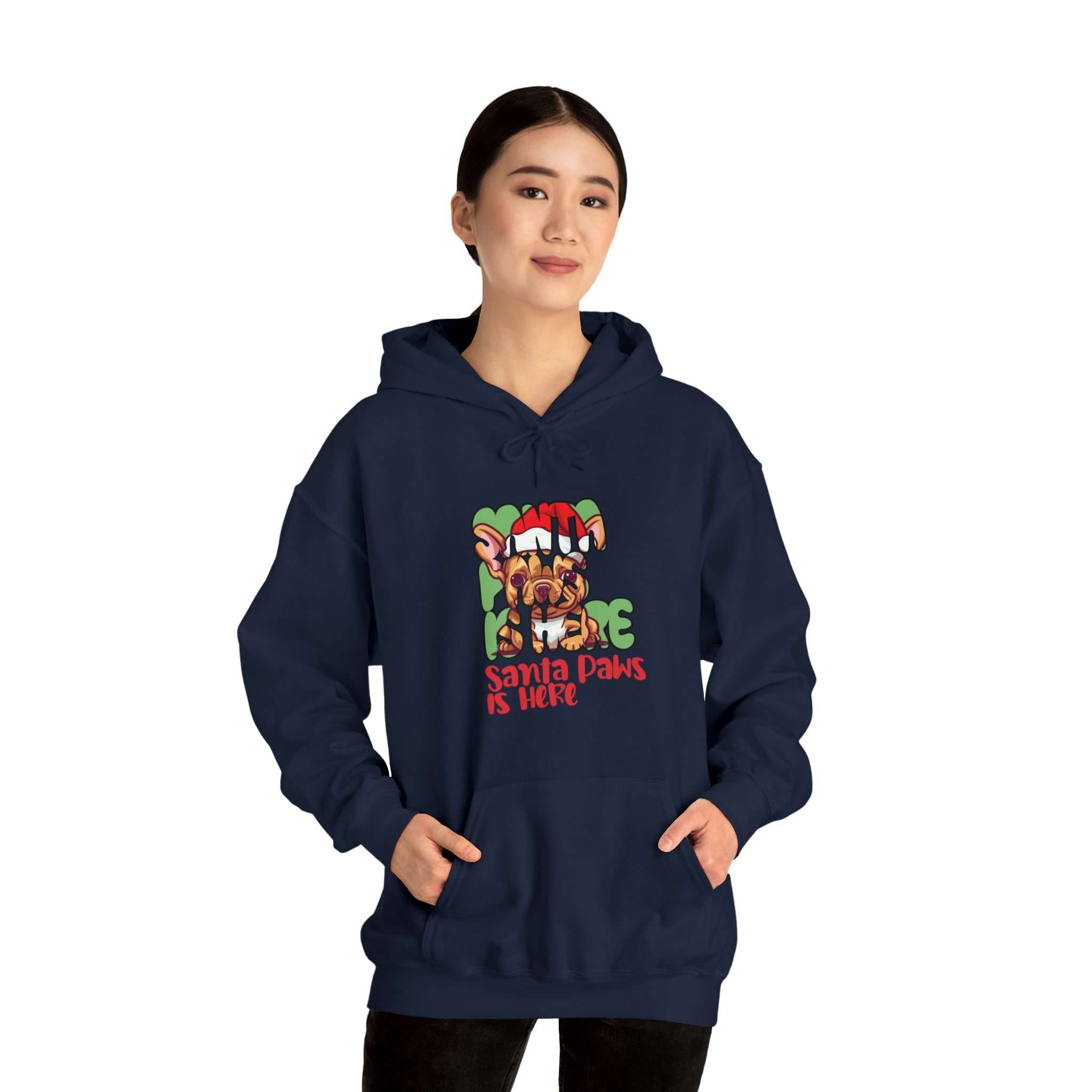 Santa French Bulldog Pet Parent Pullover for Bulldog Owners-fadou