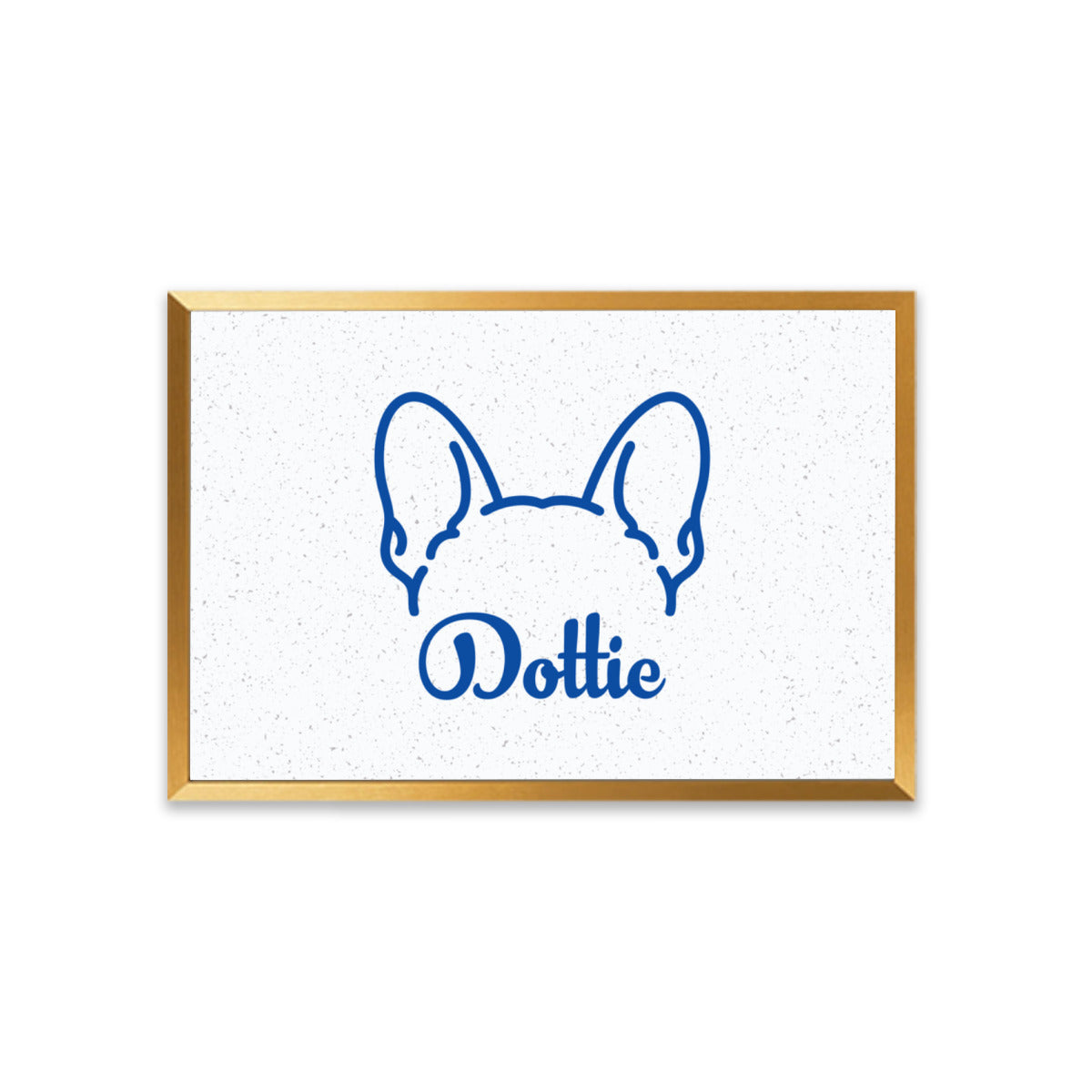 French Bulldog Personalized Canvas Wall Art for Bulldog Owners-fadou