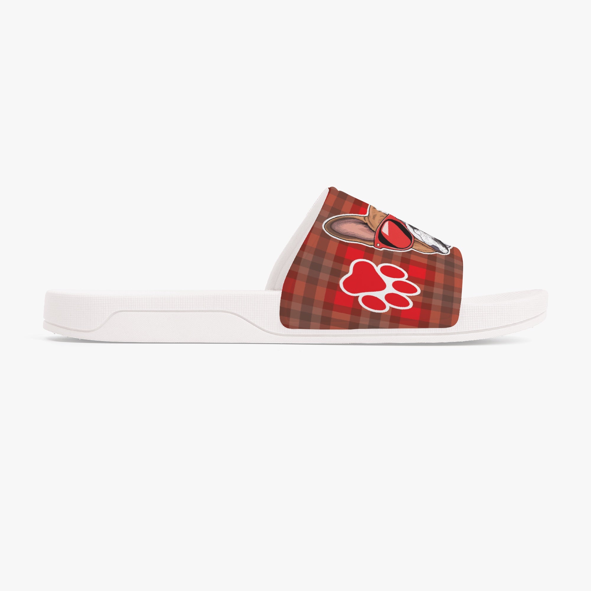 Quincy French Bulldog Beach Sandals for Dog Moms & Dads-fadou