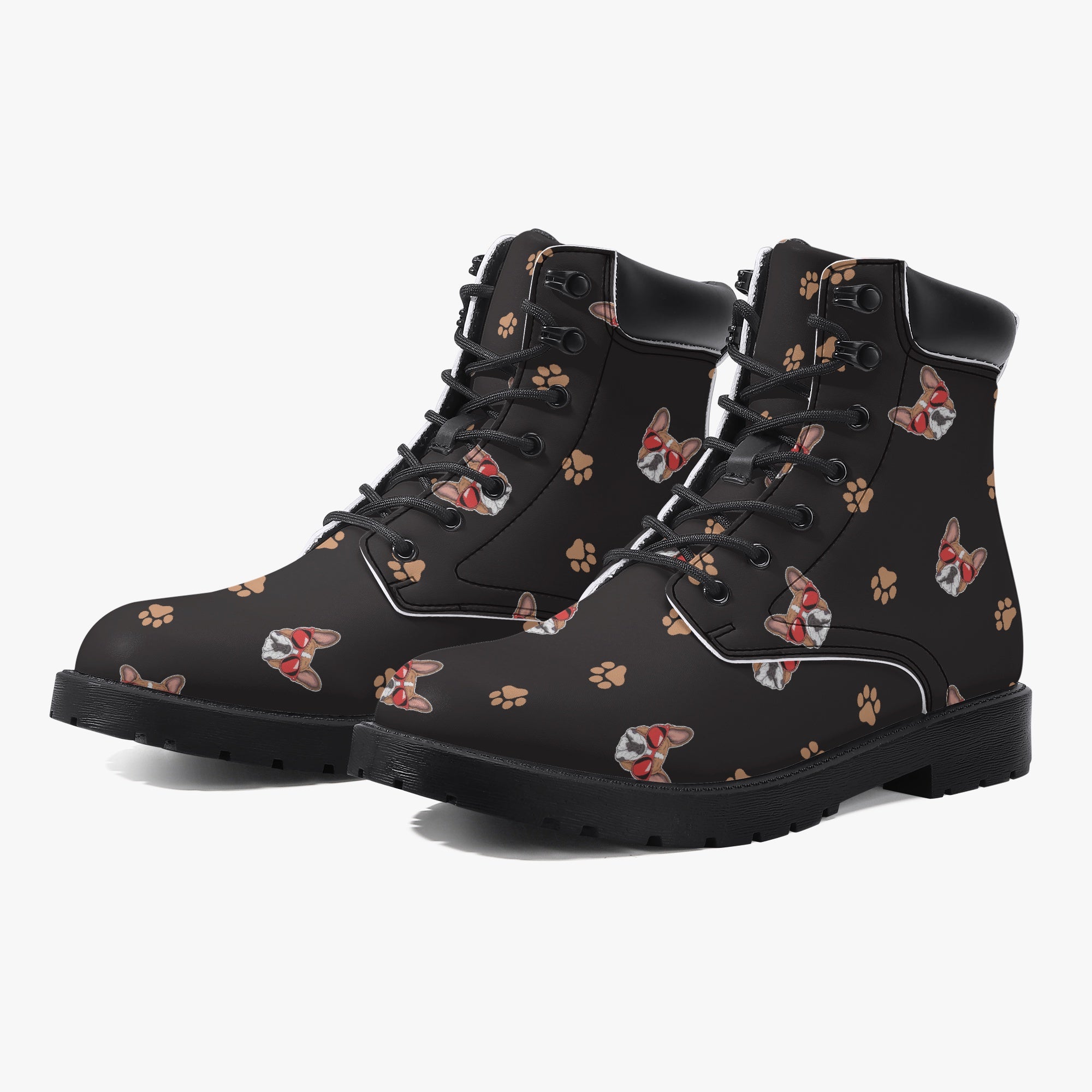 French Bulldog Casual Casual Boots for Frenchie Enthusiasts-fadou