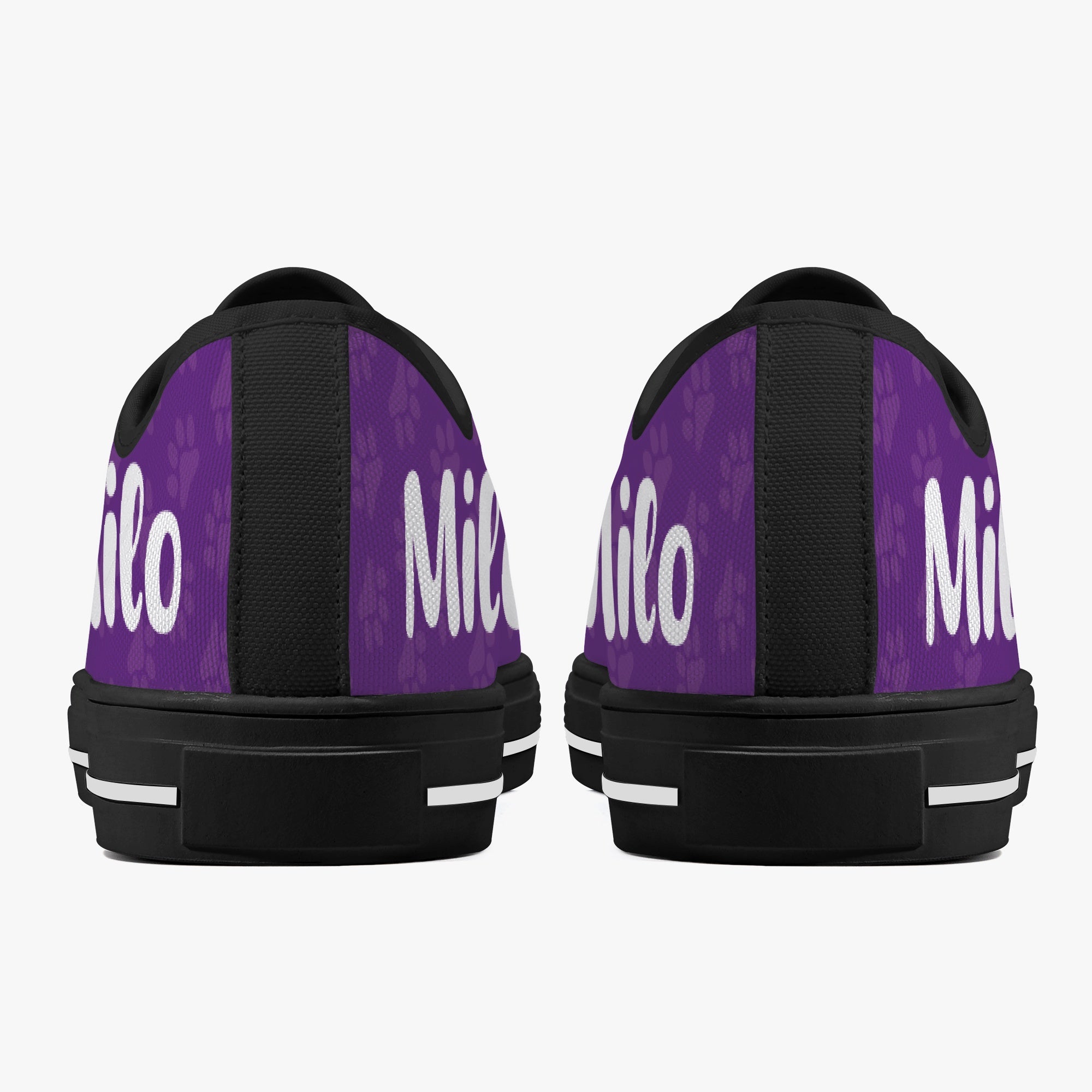 Frenchie Personalized Canvas Sneakers for Everyday Wear-fadou