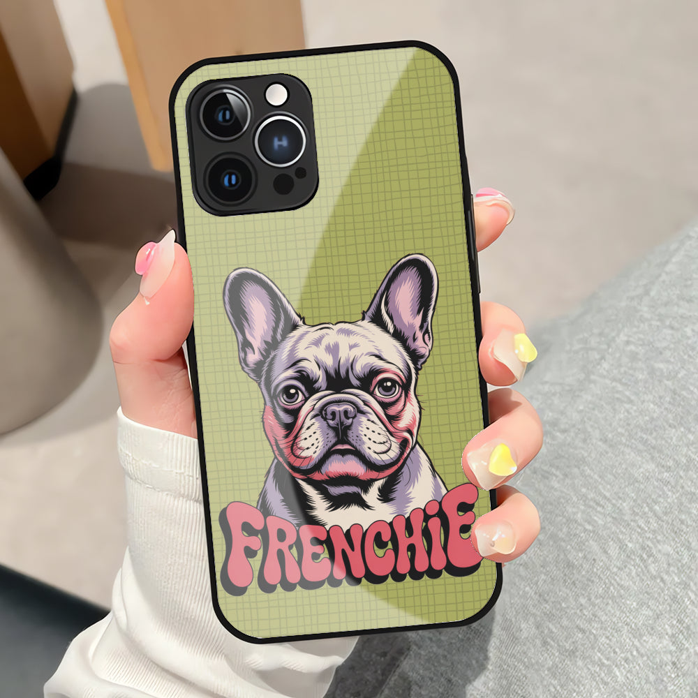 Riley - Iphone & Samsung Glass Case for Dog Moms & Dads-fadou