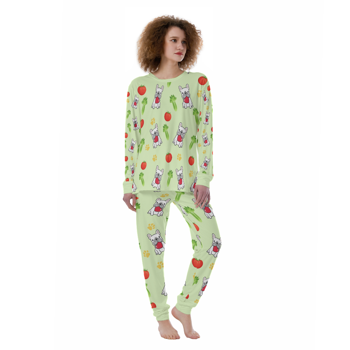 MINNIE French Bulldog Cozy Pajama Set for Dog Park Days-fadou