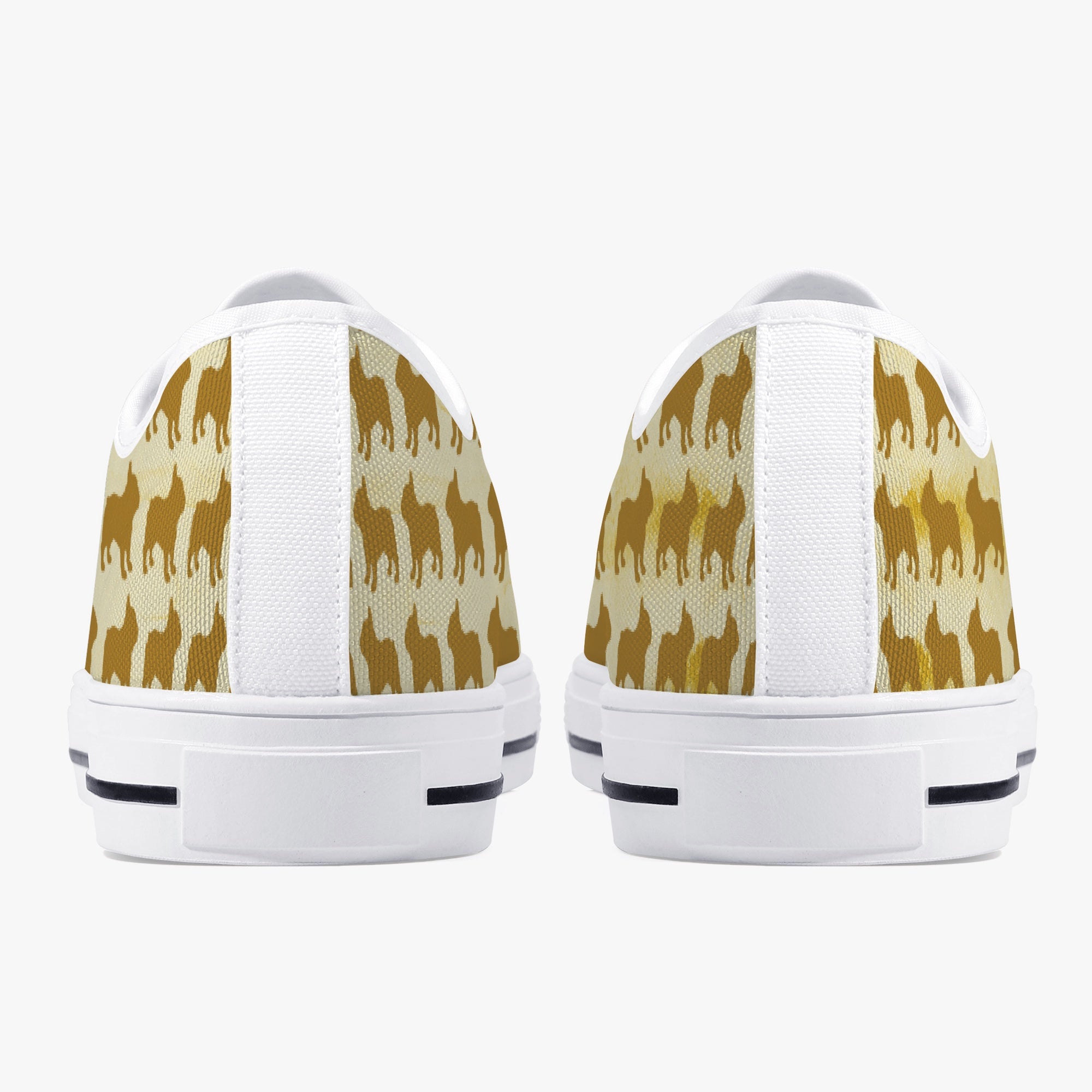 Frenchie Personalized Classic Sneakers for Dog Park Days-fadou