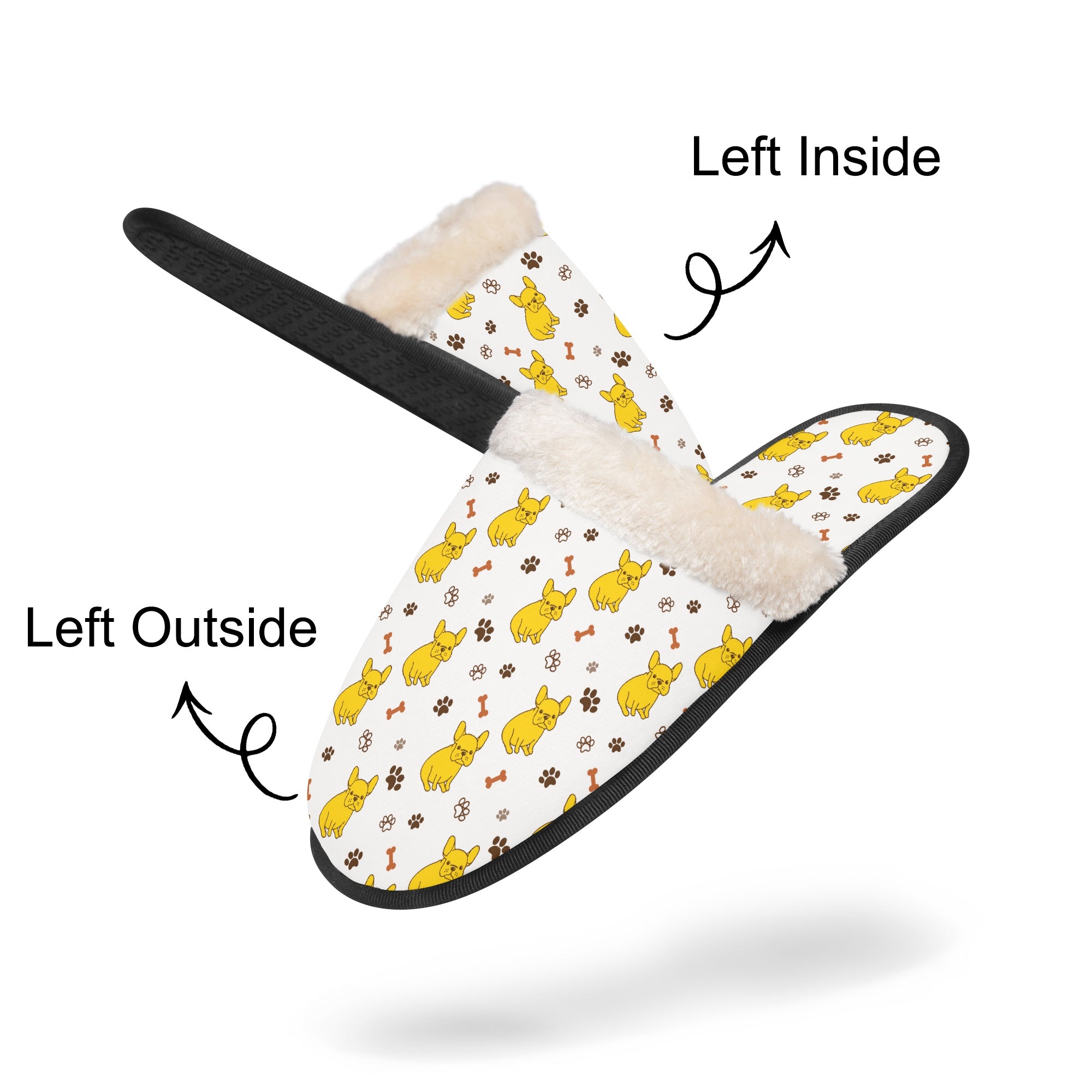 French Bulldog Soft House Shoes for Frenchie Enthusiasts-fadou