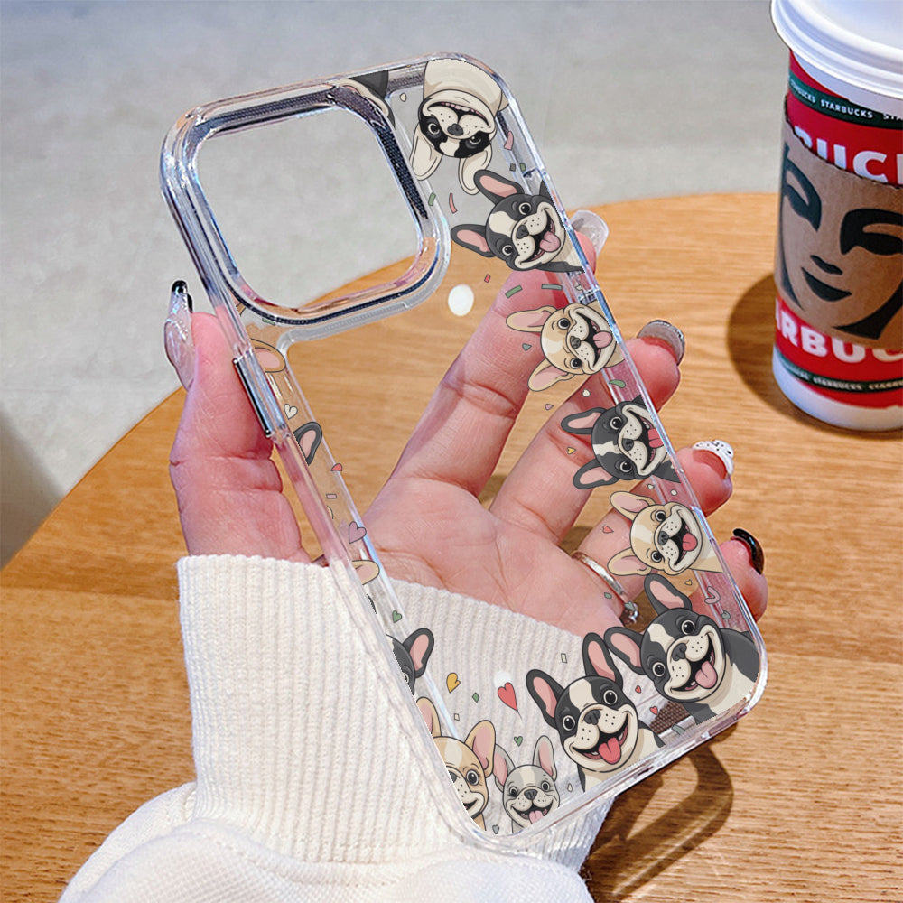 Clear Silicone Protective Case for Frenchie Enthusiasts-fadou