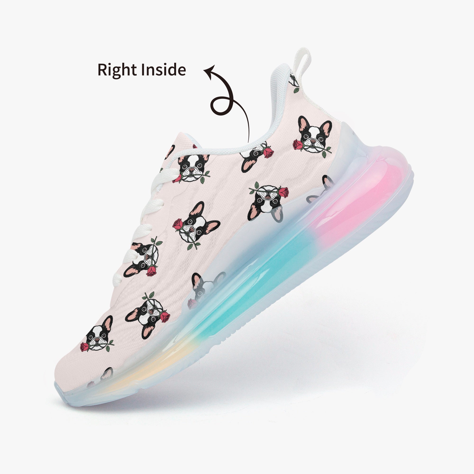 French Bulldog Lightweight Casual Footwear for Dog Park Days-fadou