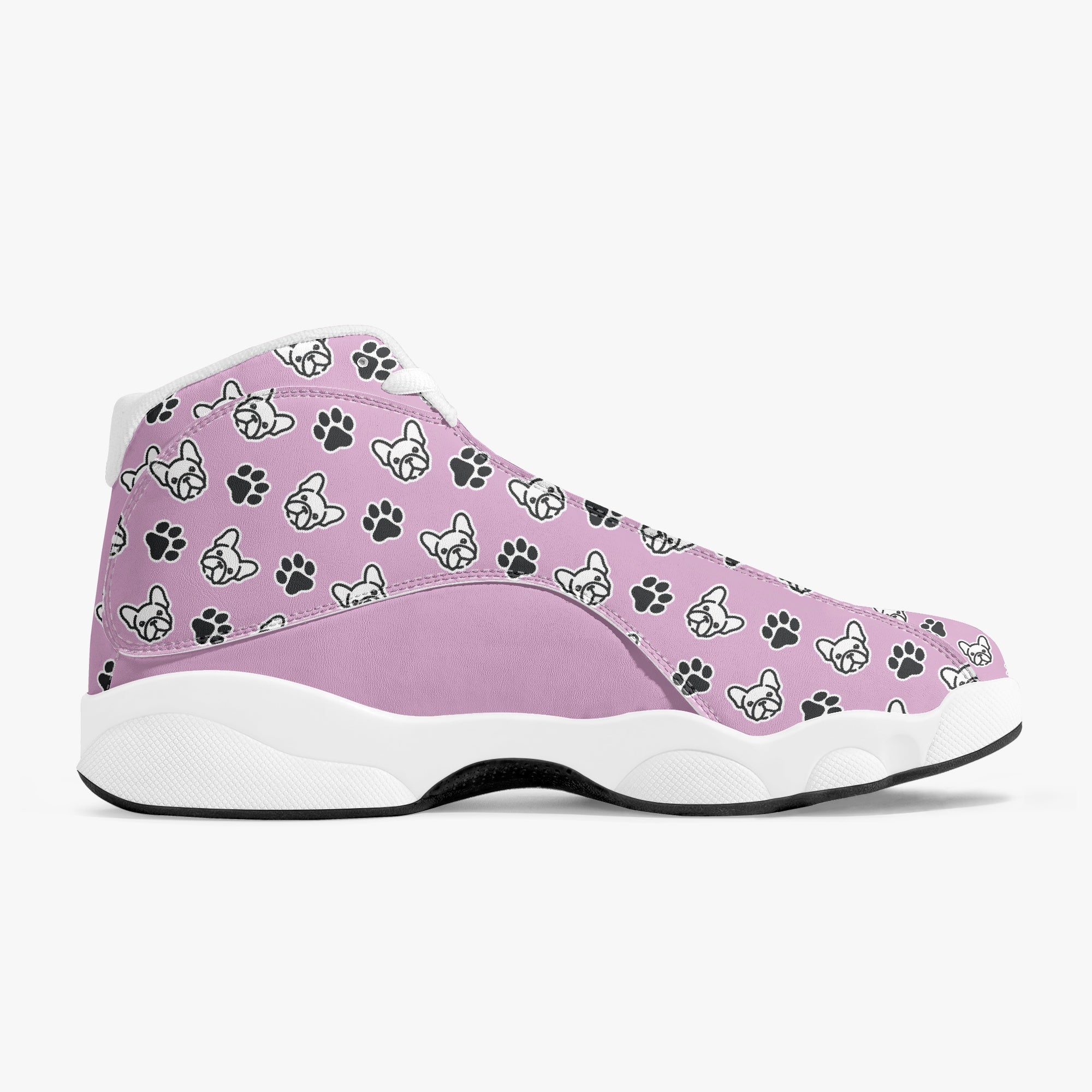 Gaston French Bulldog Classic Sneakers for Frenchie Fans-fadou