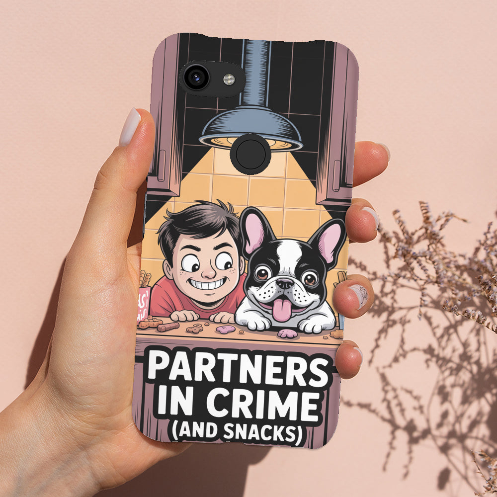 Ace French Bulldog Slim Phone Shell for Frenchie Enthusiasts-fadou