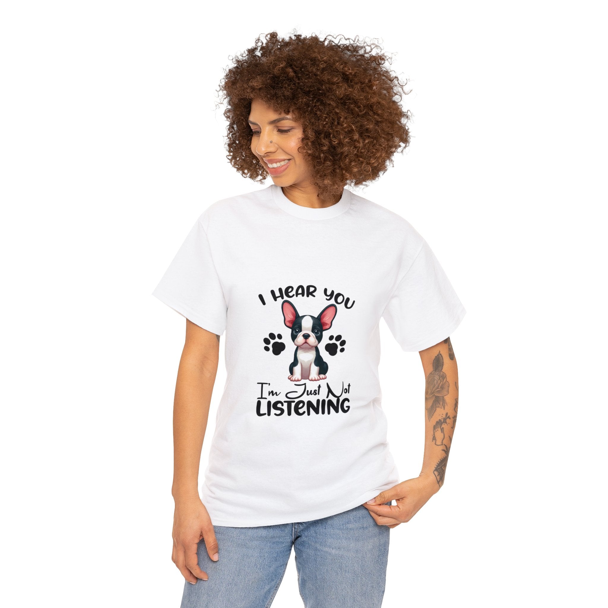 Chip - Unisex Tshirts for Boston Terrier Lovers for Dog Moms & Dads-fadou