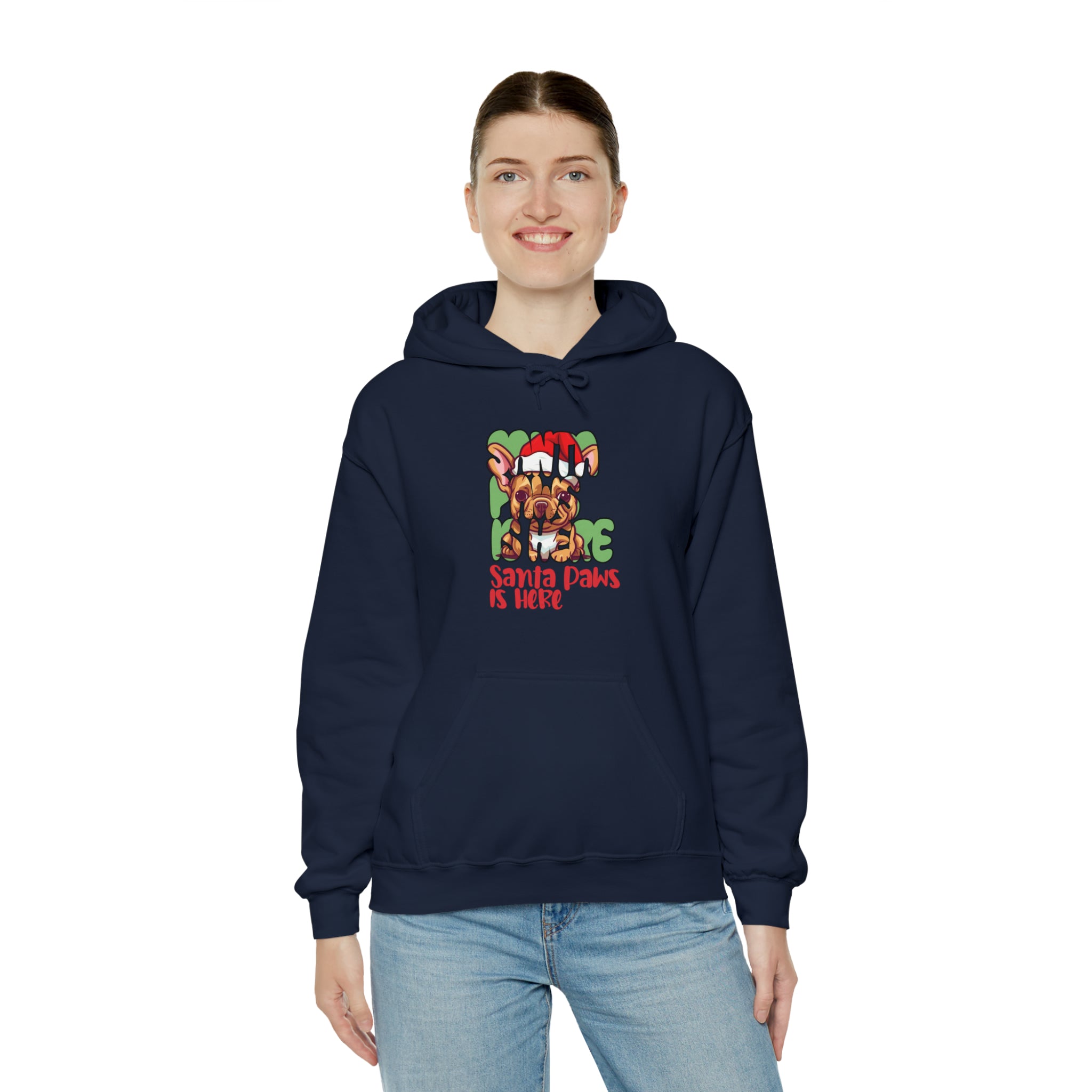 Santa French Bulldog Pet Parent Pullover for Bulldog Owners-fadou