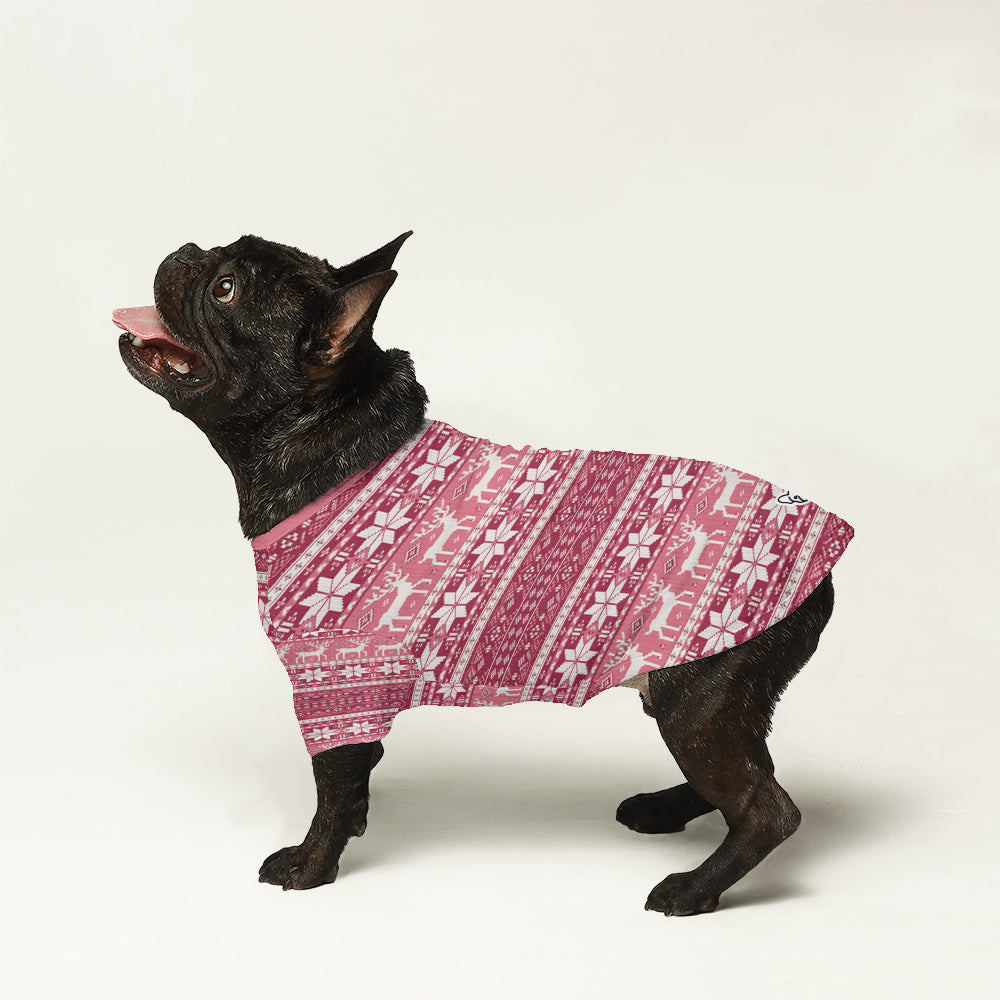 French Bulldog Christmas Warm Knitwear for Training Sessions-fadou