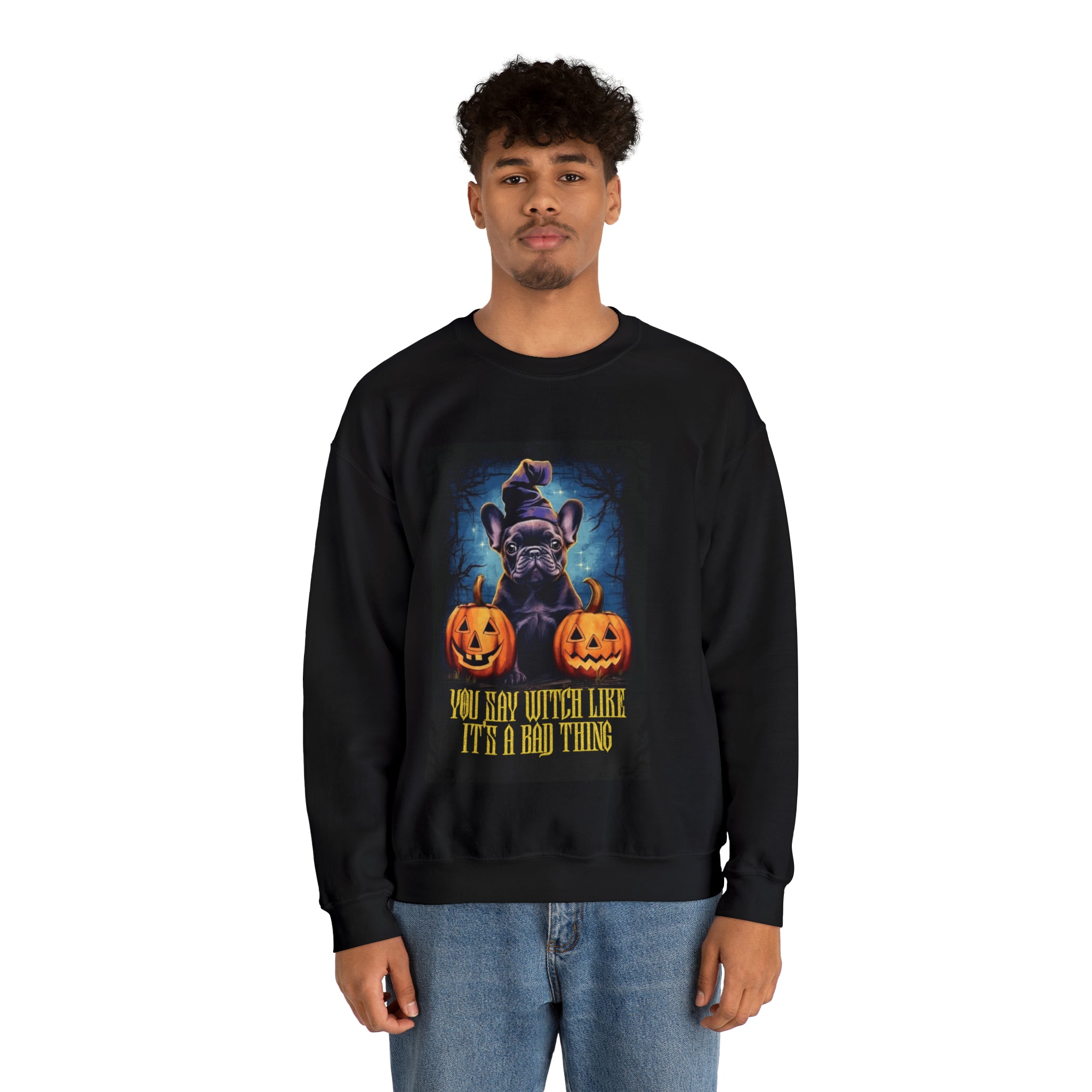 French Bulldog Halloween Dog Mom Hoodie for Frenchie Enthusiasts-fadou
