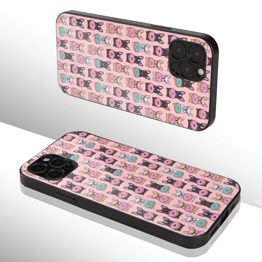 Louie - Iphone & Samsung Glass Case for Dog Moms & Dads-fadou