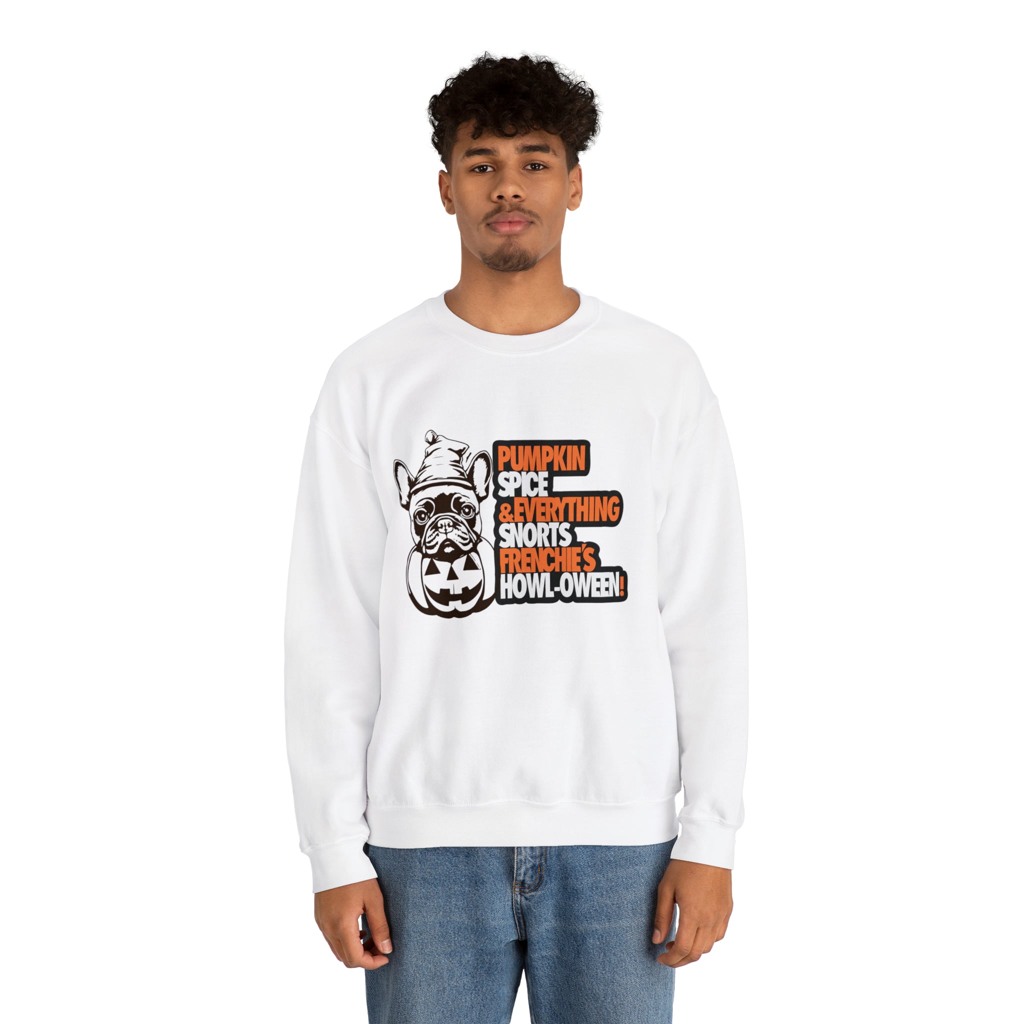 Pumpkin Halloween Pet Parent Pullover for Dog Park Days-fadou