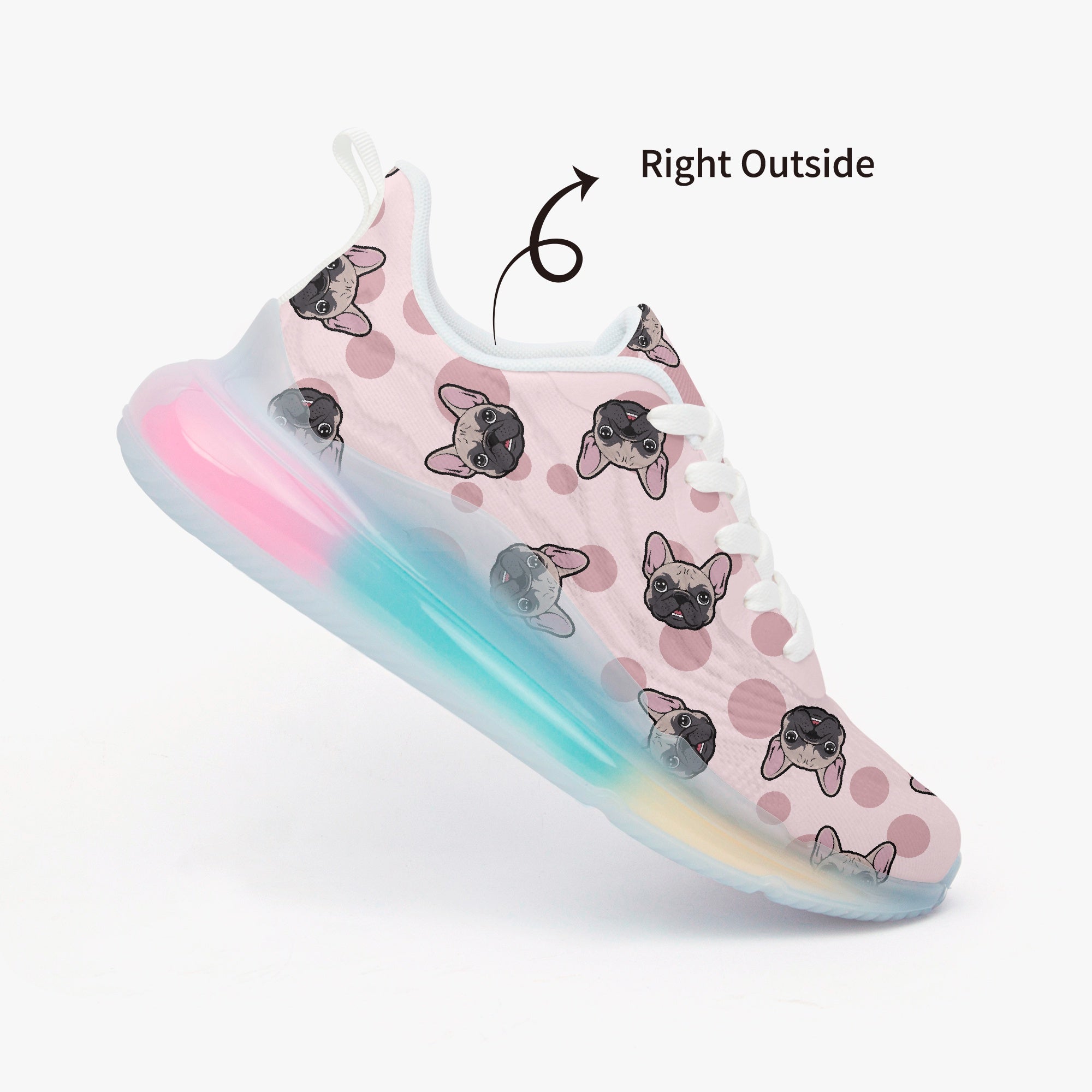 French Bulldog Lightweight Casual Footwear for Dog Lovers-fadou