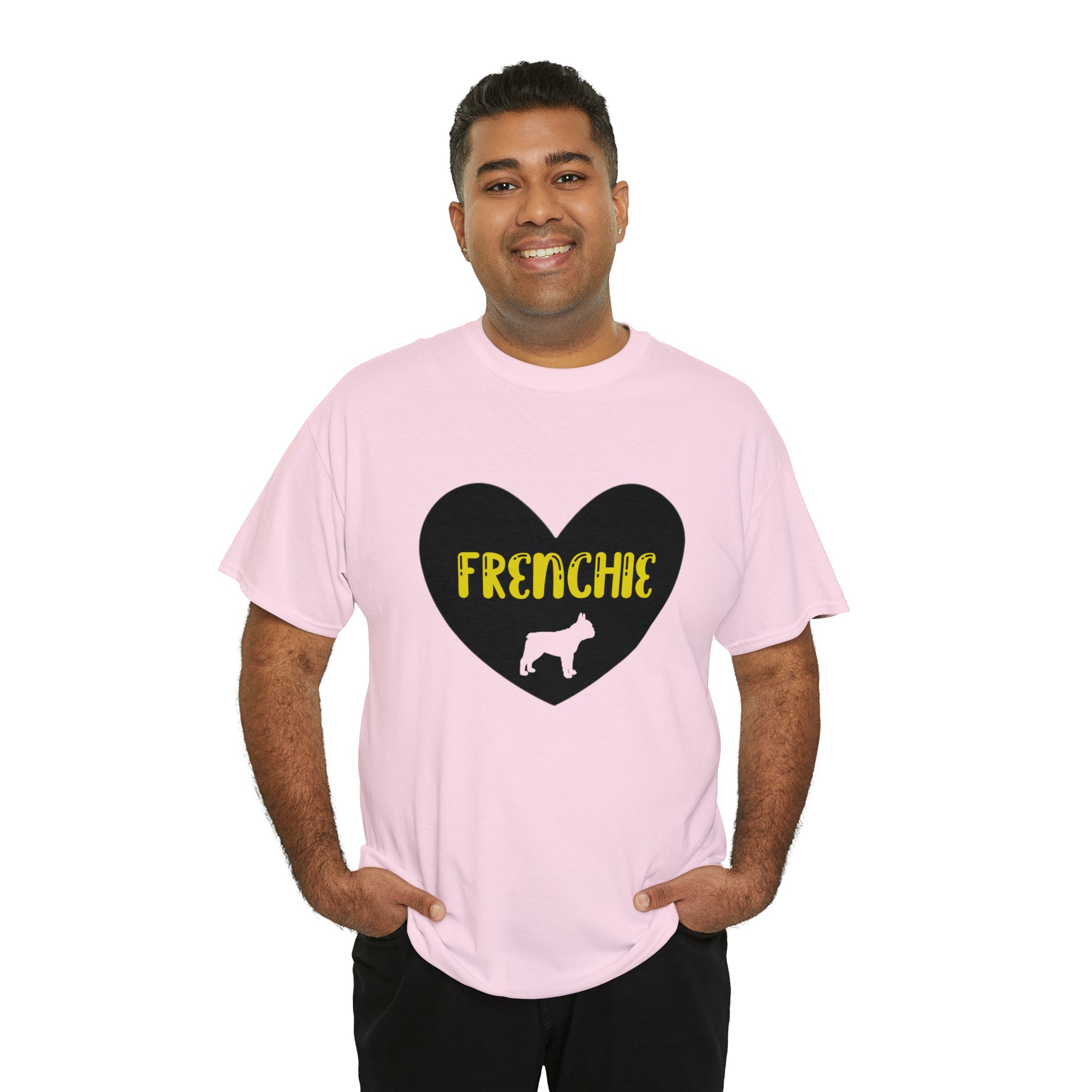 French Bulldog Cotton Dog Lover Tee for Dog Moms & Dads-fadou