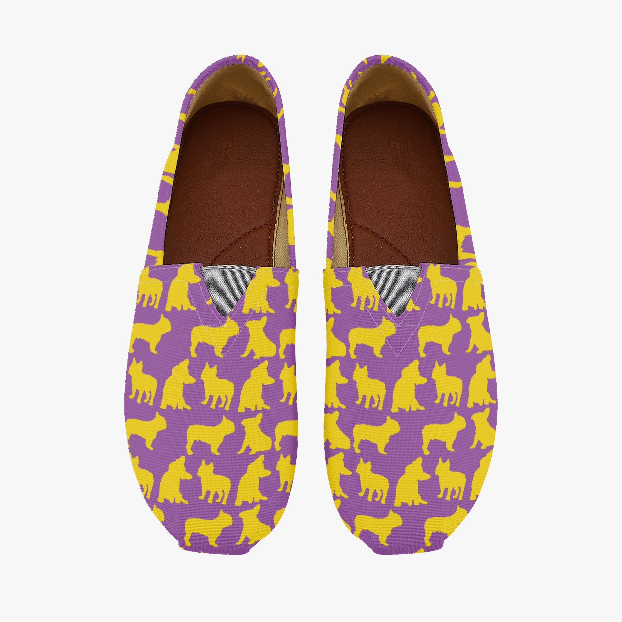 French Bulldog Casual Casual Footwear for Everyday Wear-fadou
