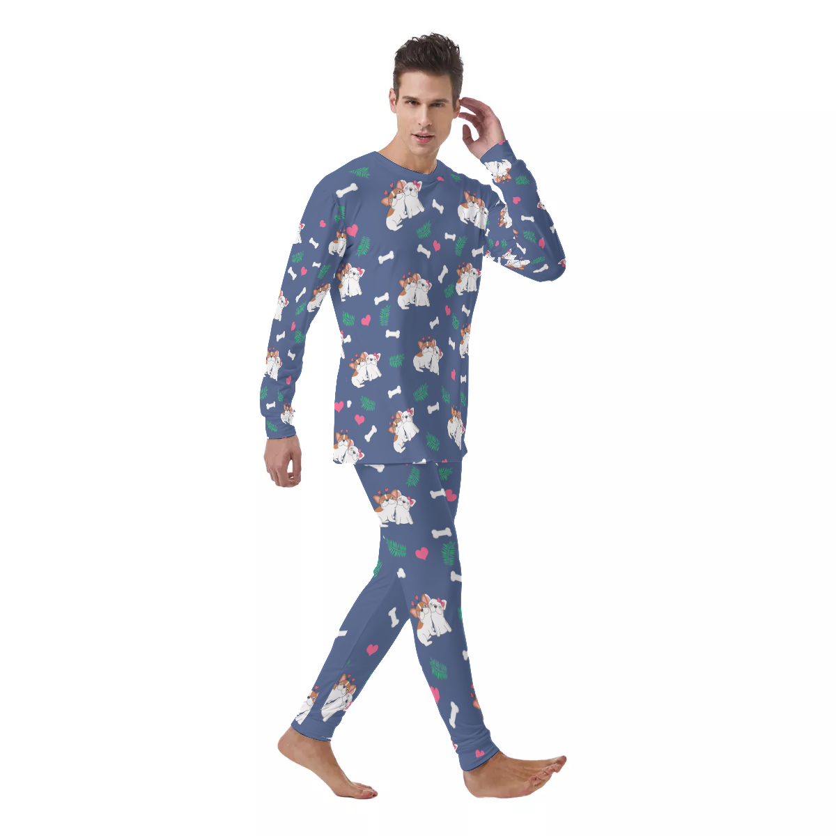 ODIE French Bulldog Loungewear Set for Frenchie Enthusiasts-fadou