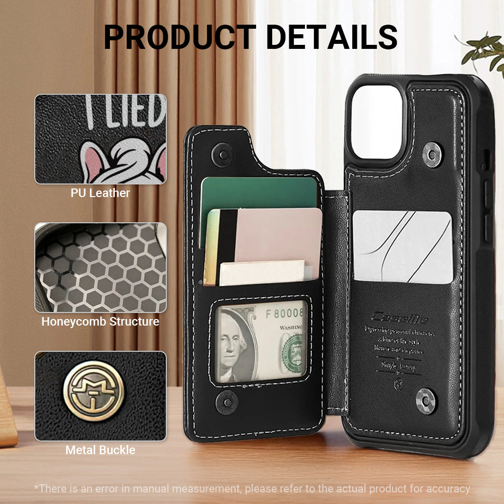 Willow - Leather Wallet Case for for Iphone & Samsung for Pet Parents-fadou