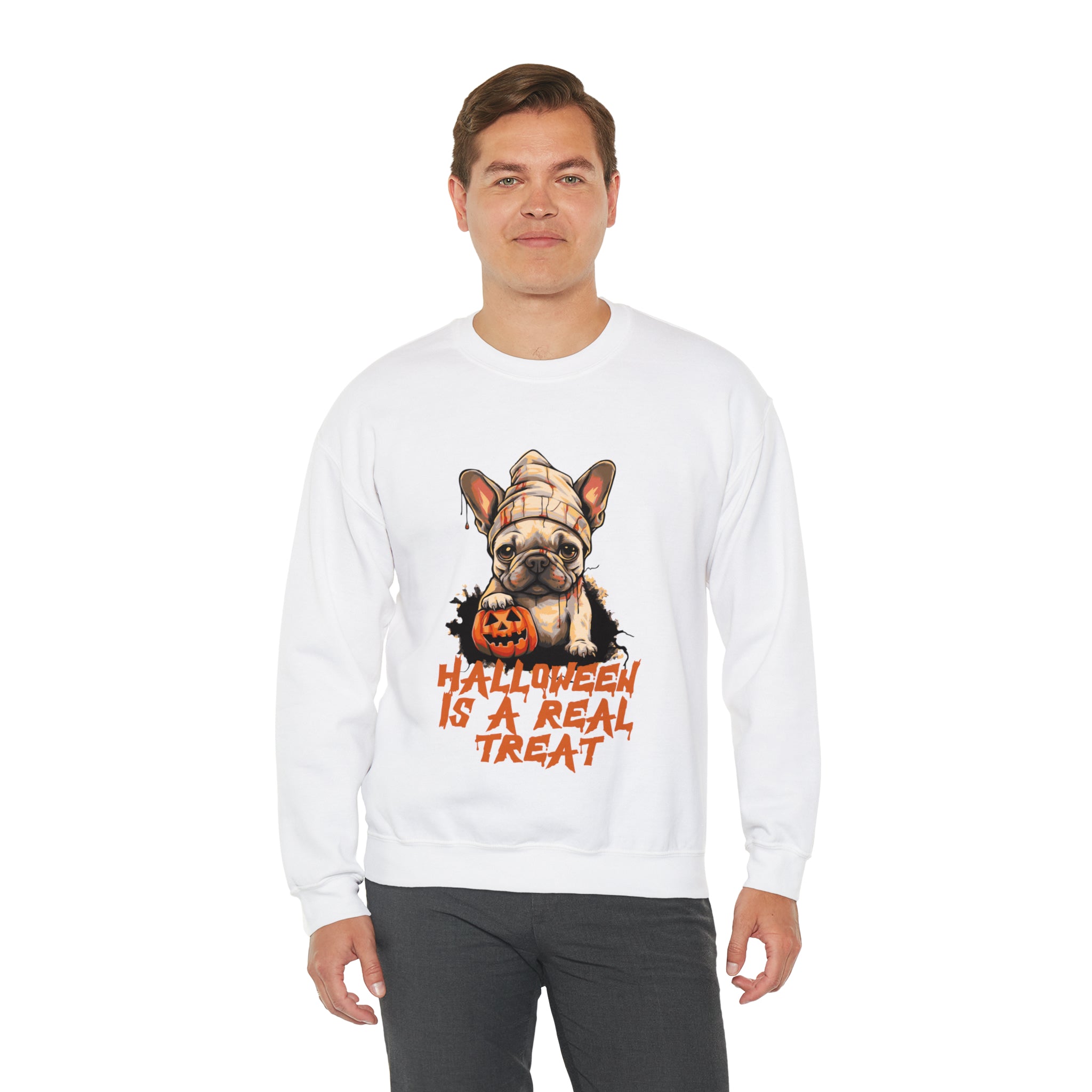 French Bulldog Halloween Pet Parent Pullover for Dog Lovers-fadou