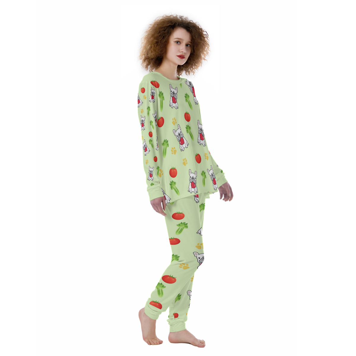 MINNIE French Bulldog Cozy Pajama Set for Dog Park Days-fadou