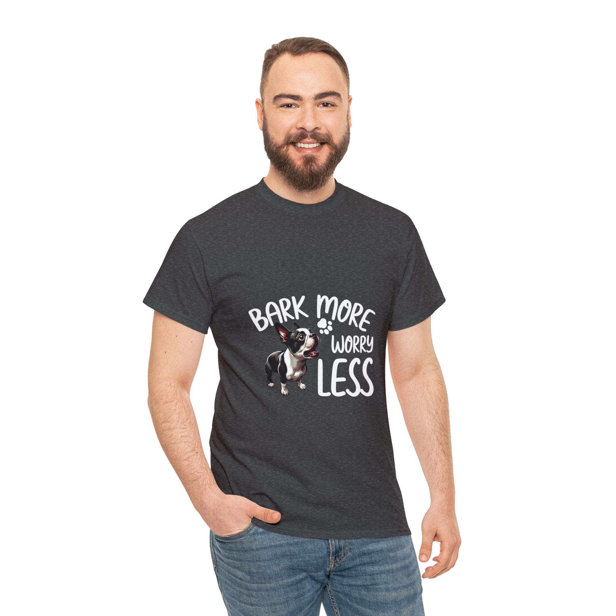Jackson - Unisex Tshirts for Boston Terrier Lovers for Dog Park Days-fadou