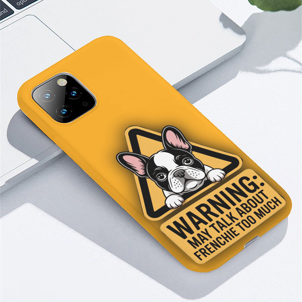 Finn French Bulldog Slim Phone Shell for Bulldog Owners-fadou