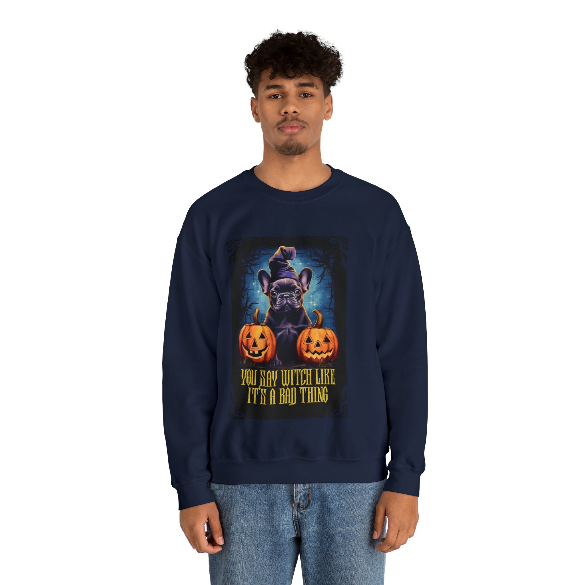 French Bulldog Halloween Dog Mom Hoodie for Frenchie Enthusiasts-fadou