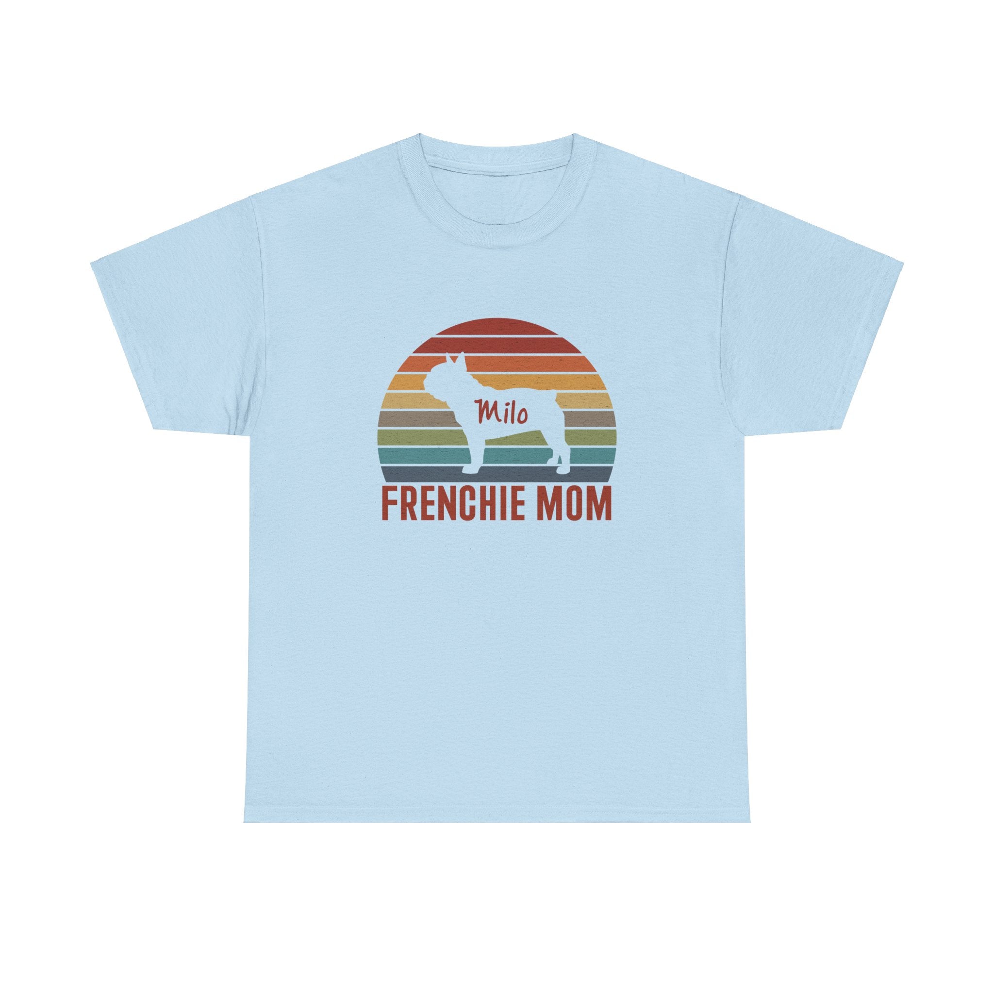 French Bulldog Custom Cotton T-Shirt for Dog Moms & Dads-fadou
