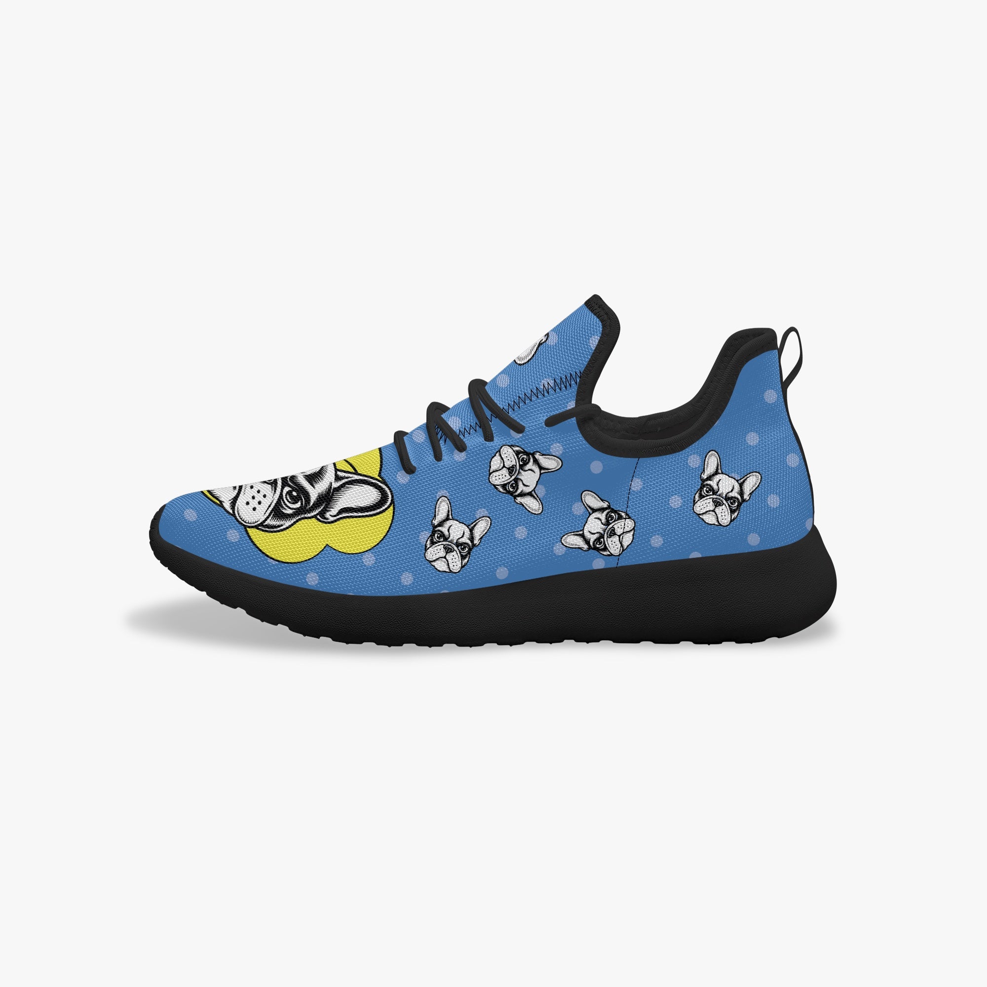 Indigo Classic Classic Sneakers for Frenchie Enthusiasts-fadou