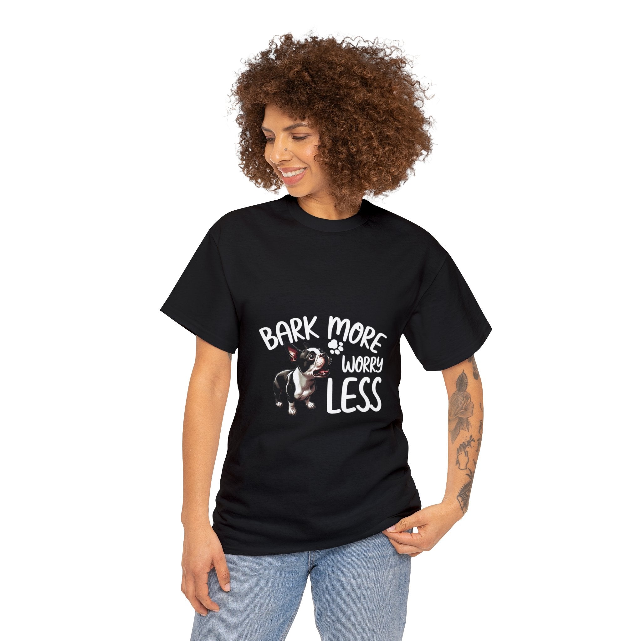 Jackson - Unisex Tshirts for Boston Terrier Lovers for Dog Park Days-fadou