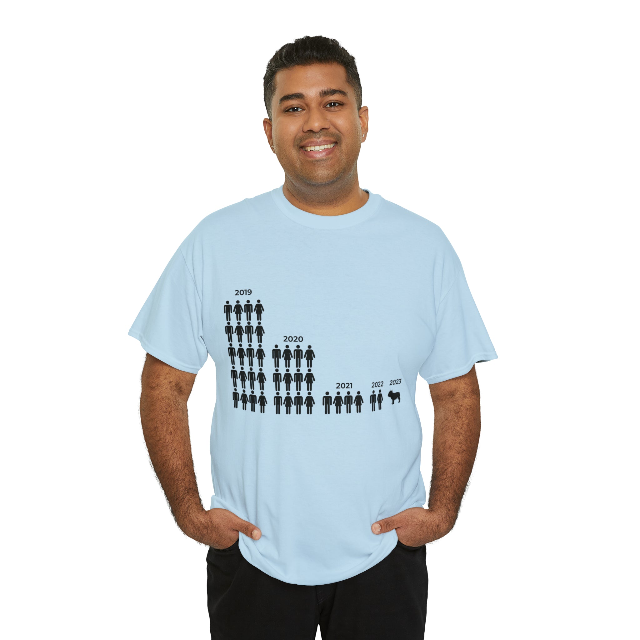 Friendship Cotton Cotton T-Shirt for Frenchie Enthusiasts-fadou