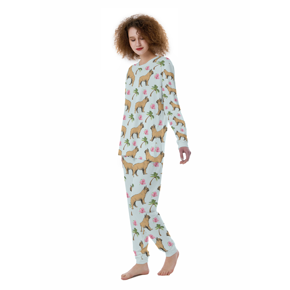 MIA French Bulldog Loungewear Set for Frenchie Enthusiasts-fadou
