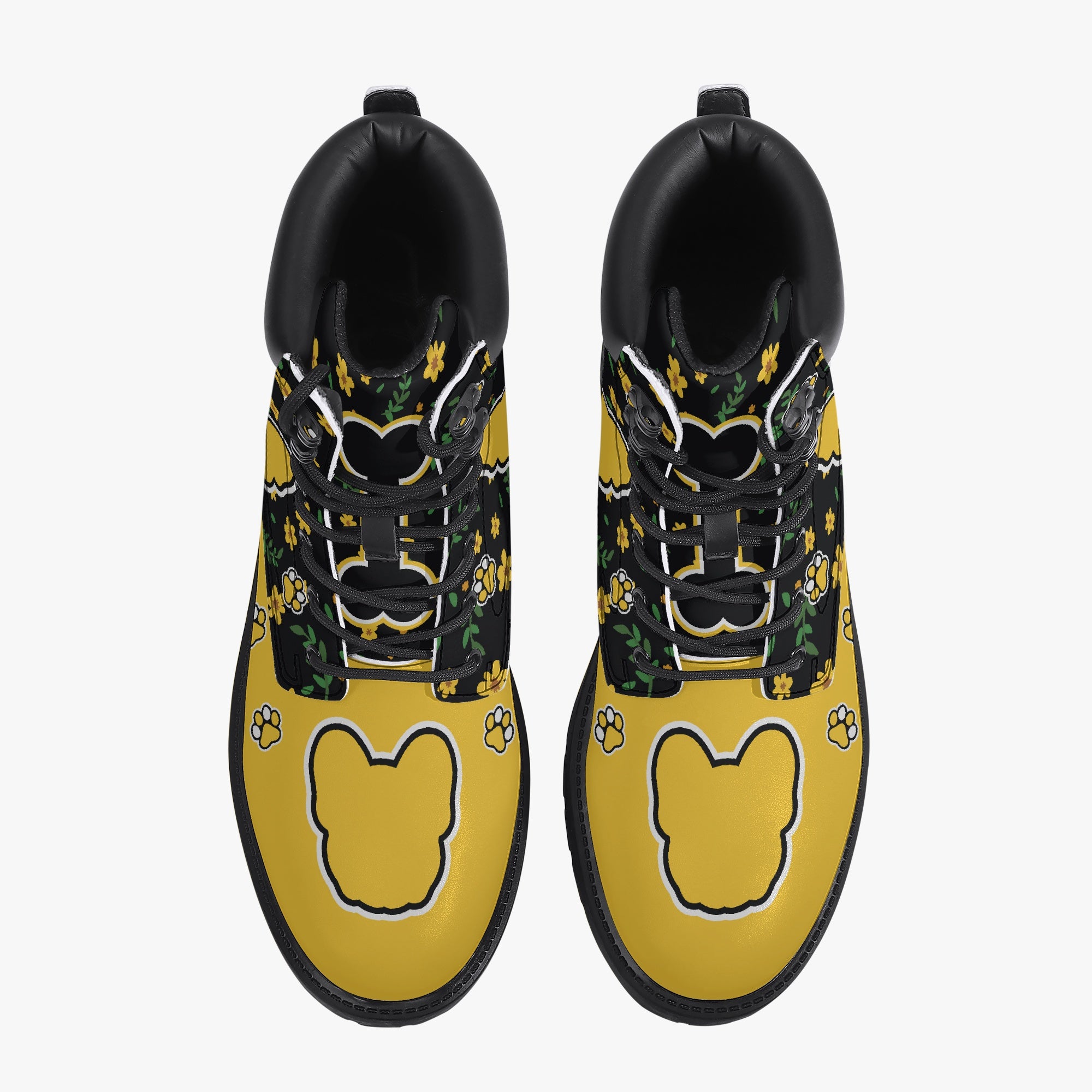 Frenchie Leather Leather Boots for Frenchie Enthusiasts-fadou