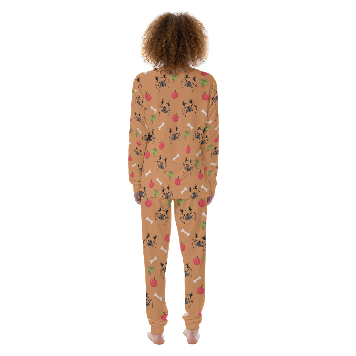 ATHENA French Bulldog Cozy Pajama Set for Bulldog Owners-fadou
