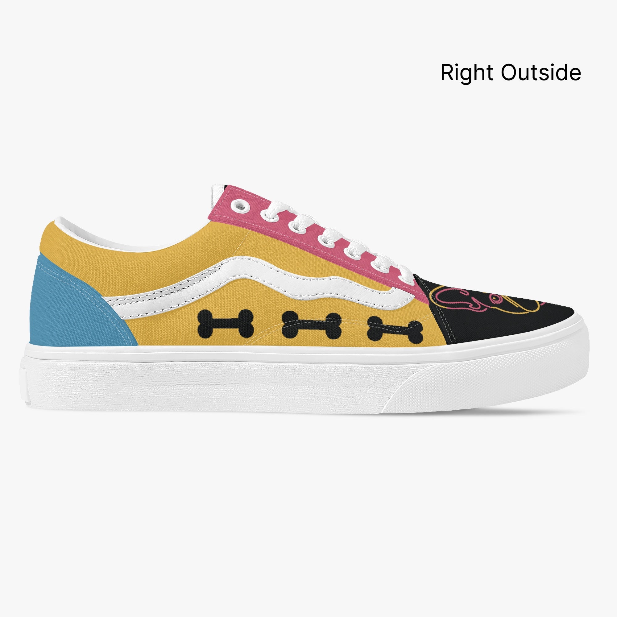 Frenchie Trendy Classic Sneakers for Frenchie Enthusiasts-fadou