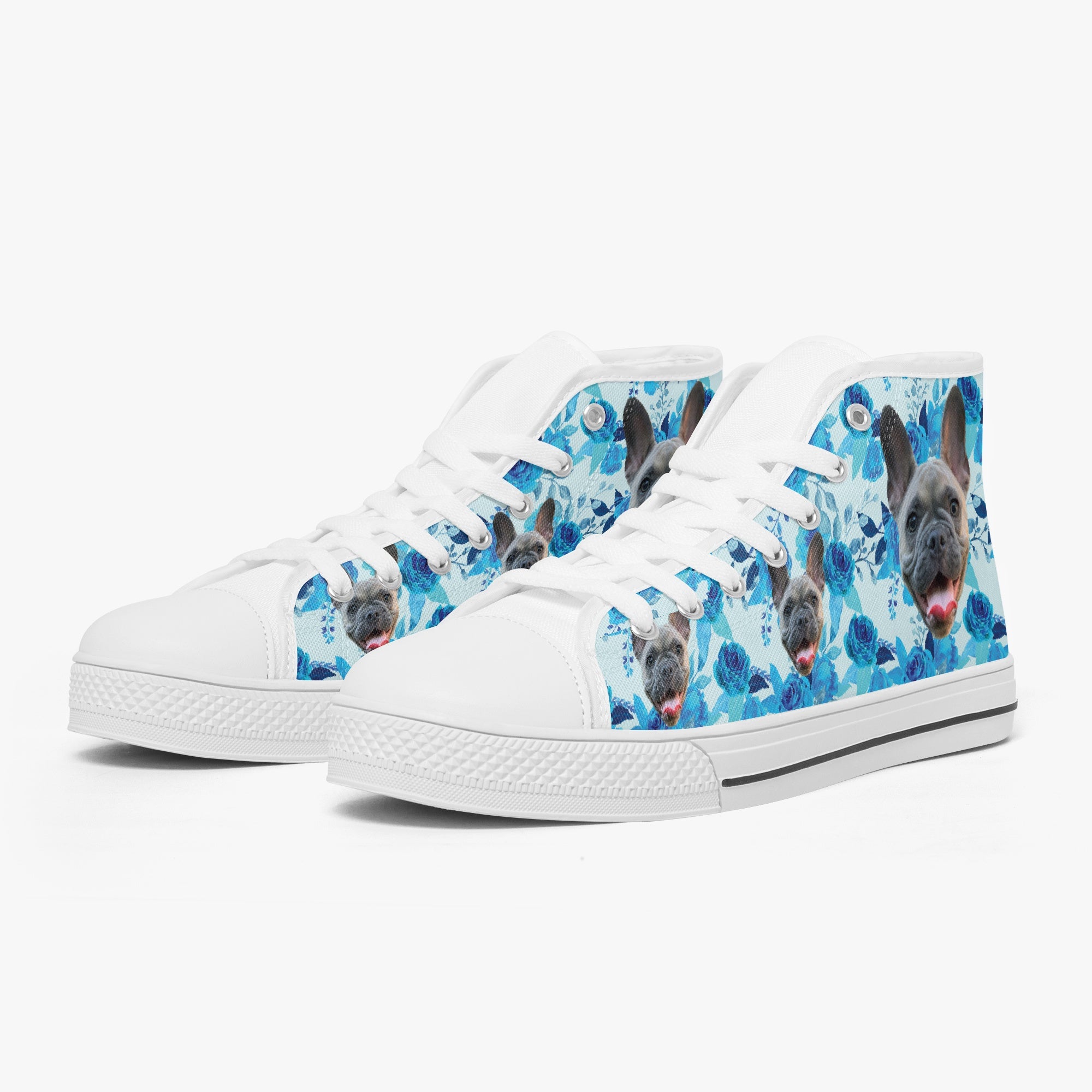 Frenchie Personalized Casual Footwear for Frenchie Enthusiasts-fadou