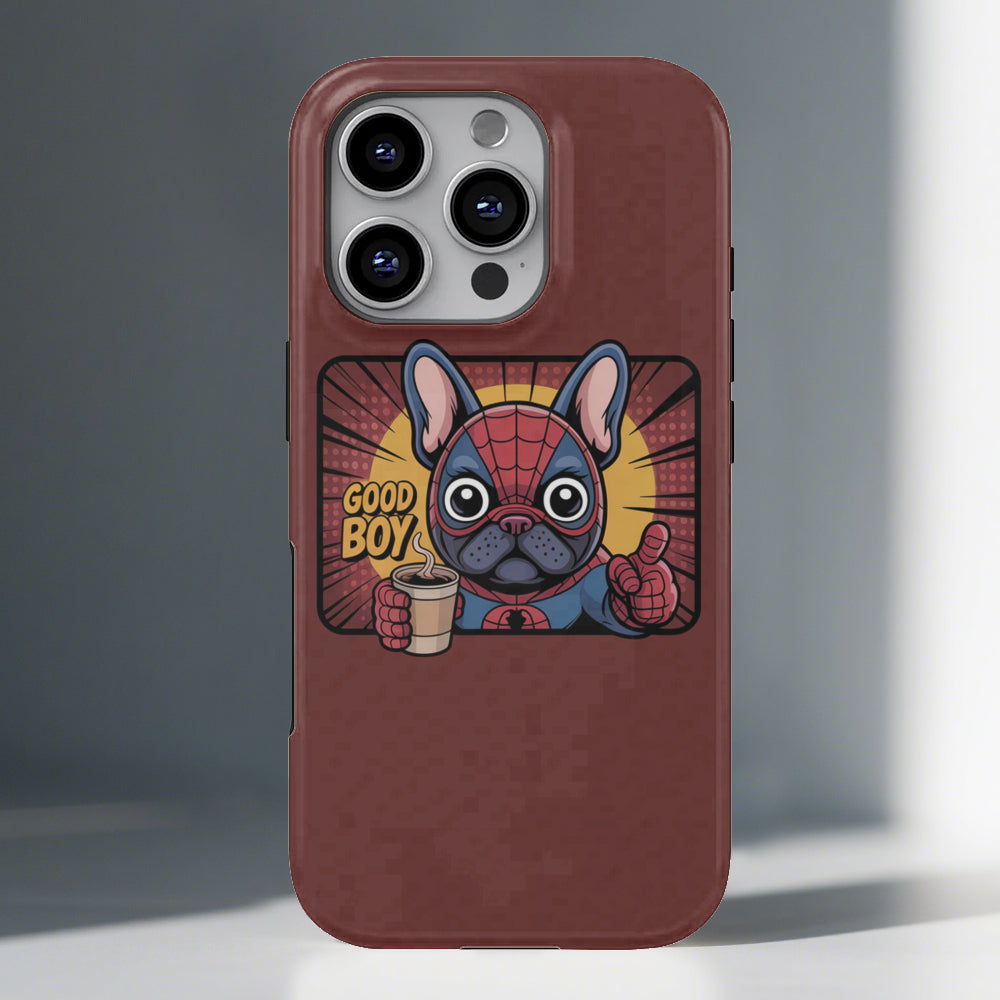 Bandit French Bulldog Protective Case for Frenchie Enthusiasts-fadou