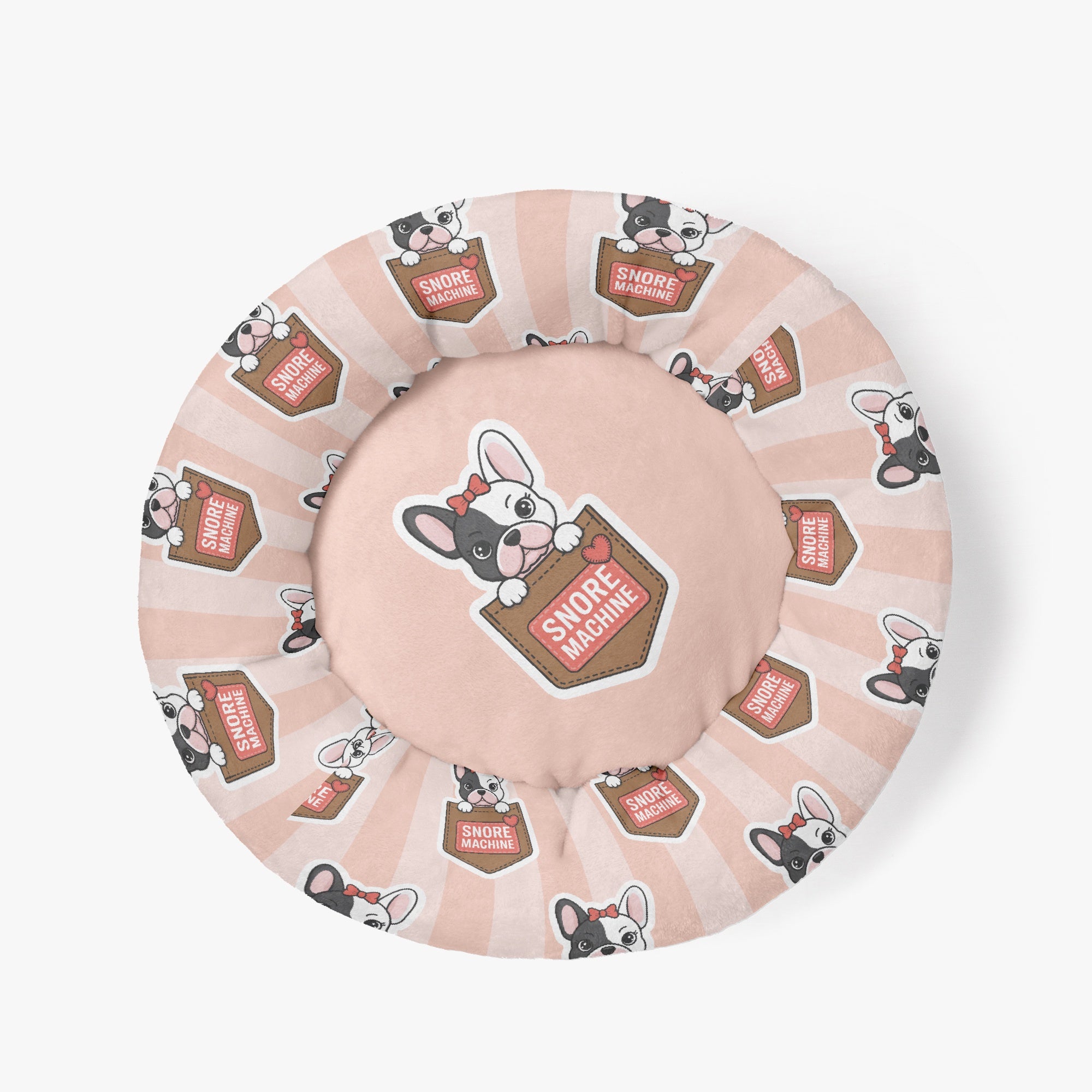 Bacon French Bulldog Cozy Sofa Bed for Flat-Face Breeds-fadou