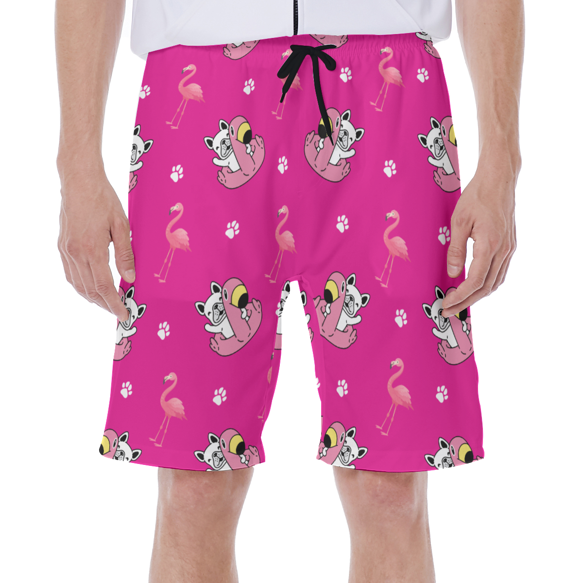 OAKEY French Bulldog Summer Shorts for Frenchie Enthusiasts-fadou
