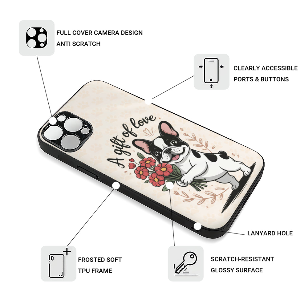 Dixie French Bulldog Phone Case for Frenchie Enthusiasts-fadou